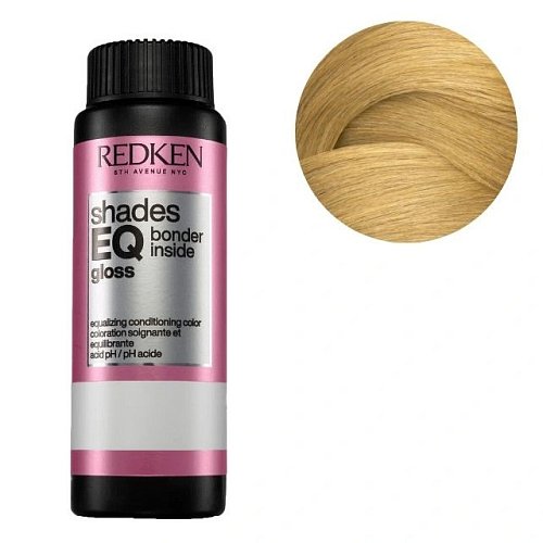 Краска-блеск без аммиака для тонирования и ухода - Redken Shades Eq Gloss Bonder Inside 09G - Ванильный крем